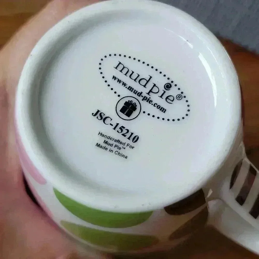 Girlfriends Shopping Coffee Cup Mug Polkadot‎